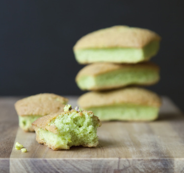 Financiers amandes et pistaches Magimix.