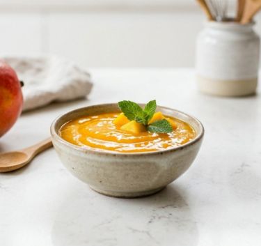 Mango coulis Magimix.