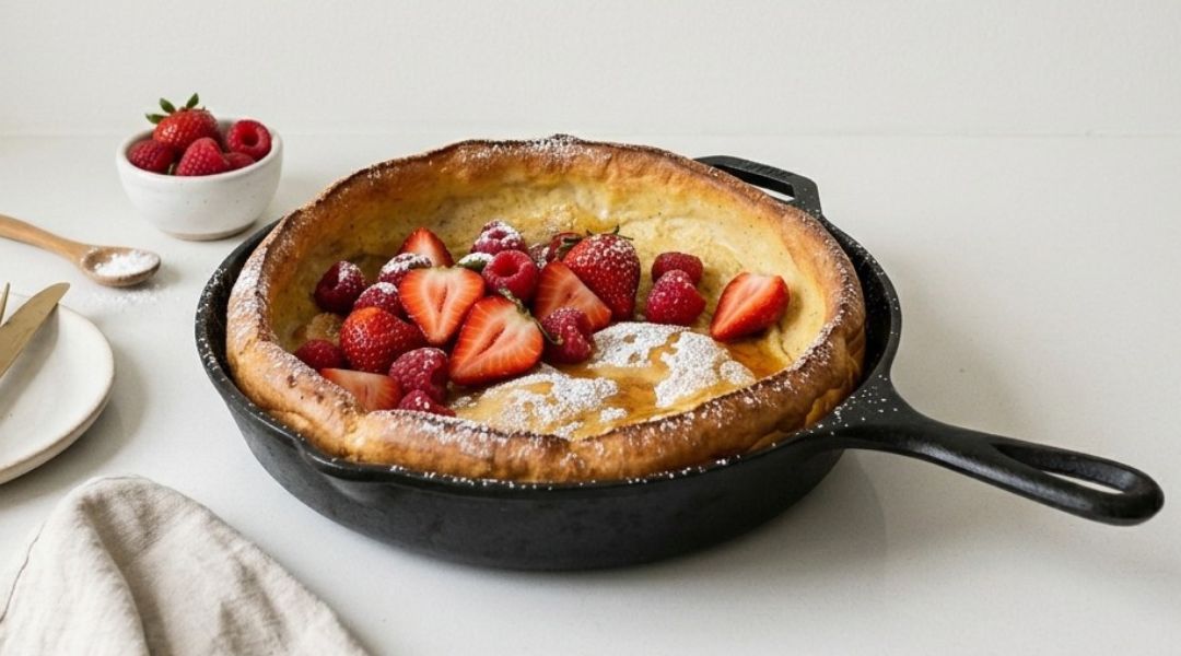 Dutch baby à la vanille