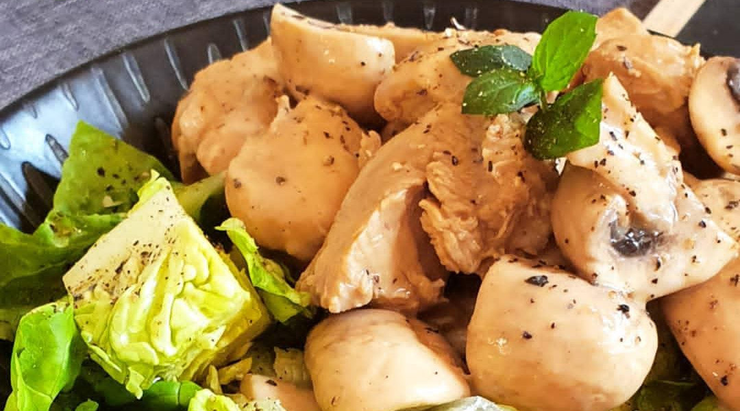 Poulet mijoté à la cacahuète