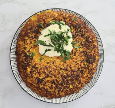 Galette de patate douce Magimix.