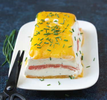 Terrine poivrons et fromage frais Magimix.