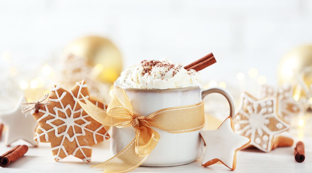 Chocolat chaud aux épices de Noël