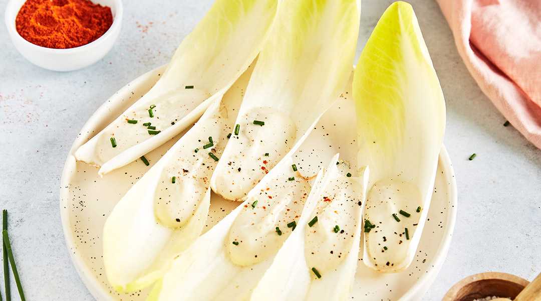 Tuna mousse with endives