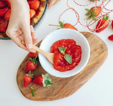Coulis de fraises Magimix.
