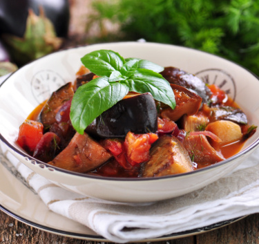 Sauce tomates et aubergines Magimix.