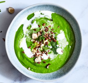 Pea and Mint Soup Magimix.