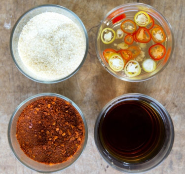 Sauce salade thaïe Magimix.