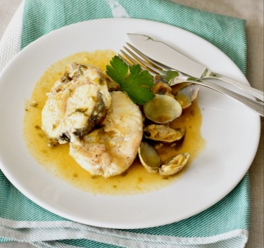 Merlu sauce verte Magimix.