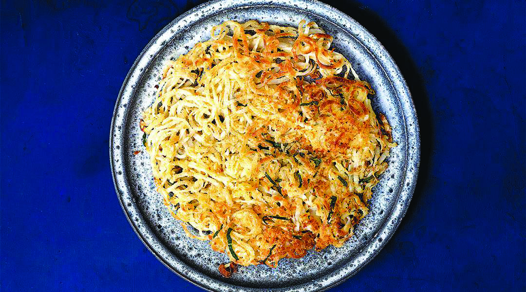 Galette crousti panais & parmesan