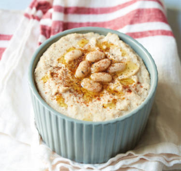 Crème d'haricots tarbais Magimix.
