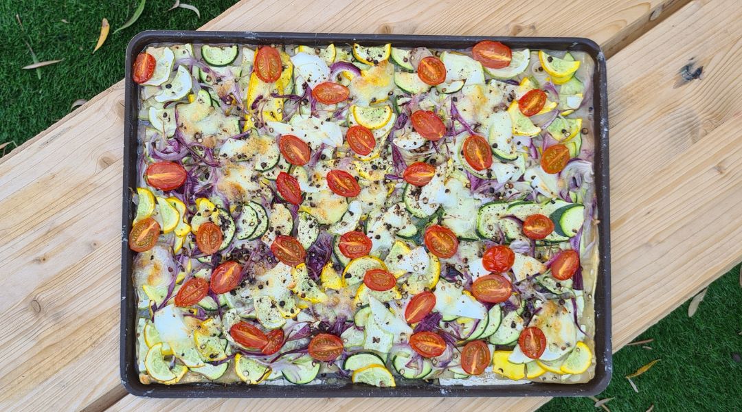 Tarte feuilletée aux légumes