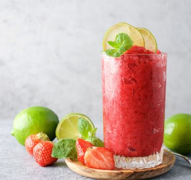 Granité fraises et citron vert Magimix.