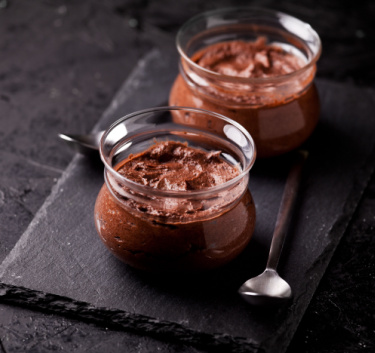 Mousse au chocolat noir extra Magimix.
