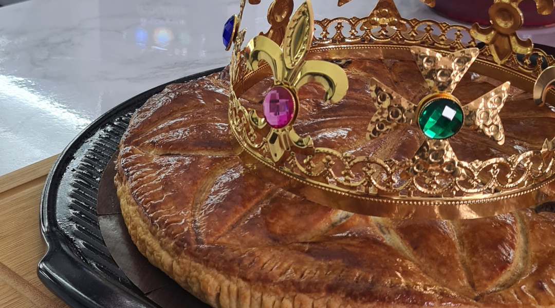 Galette poire-chocolat