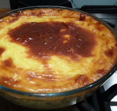 Flan pâtissier sans gluten Magimix.