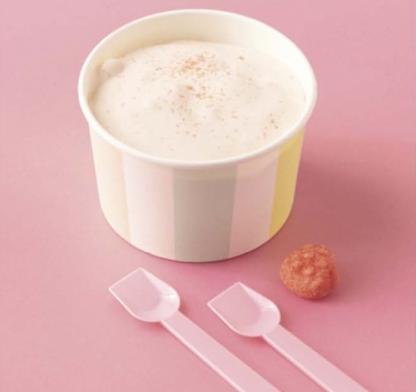 Crème glacée aux fraises Tagada® Magimix.