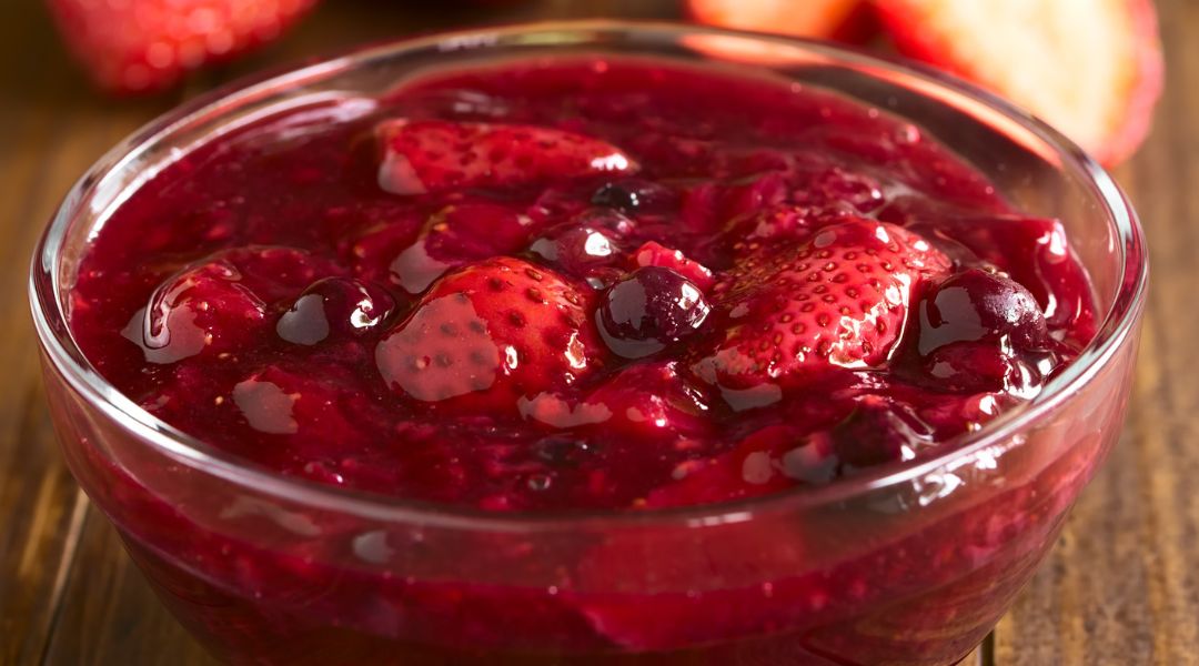 Compote fruits de printemps