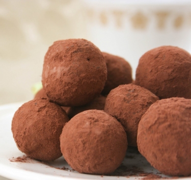 Truffes au chocolat Magimix.
