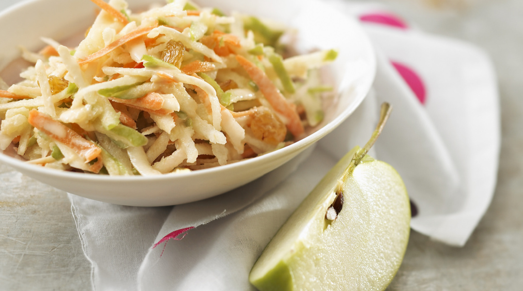 Céleri rémoulade pomme et crabe