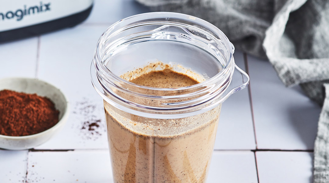 Coffee & biscoff smoothie