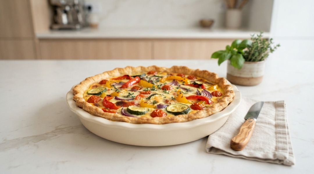 Tarte aux légumes d'été