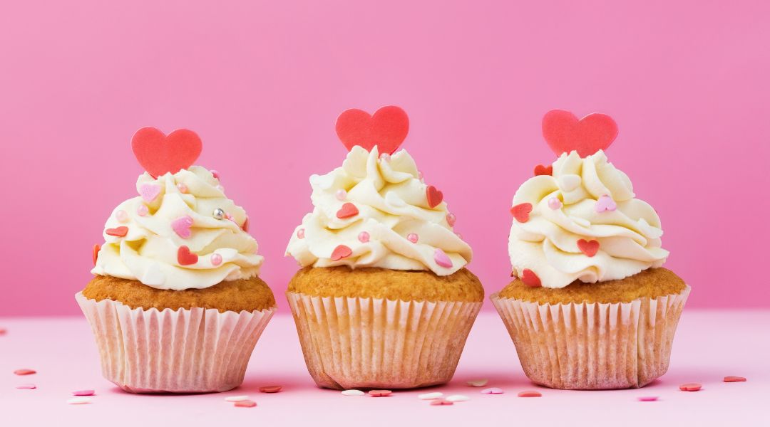 Cupcakes de l'amour