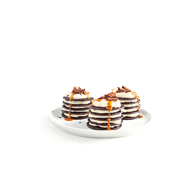 Icebox cakes au caramel Magimix.