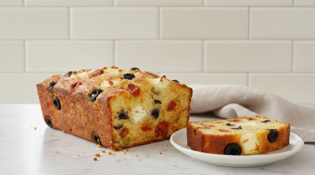 Cake chorizo, olives et féta