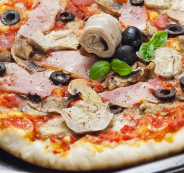 Pizza 4 saisons Magimix.