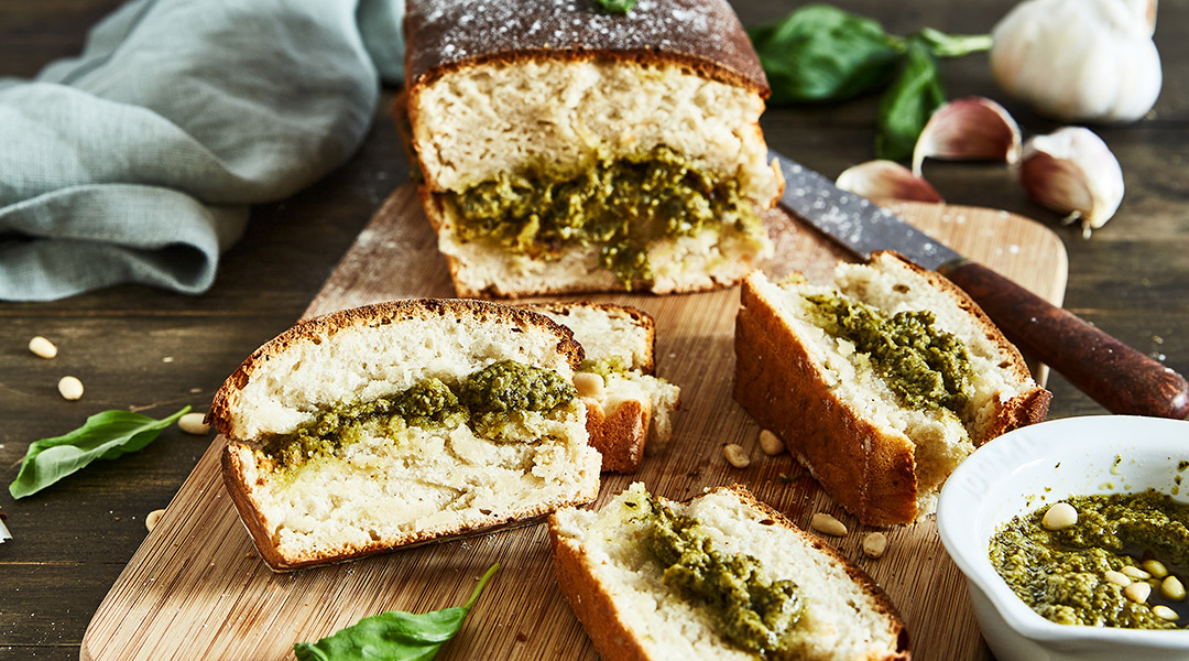 Préfou au pesto