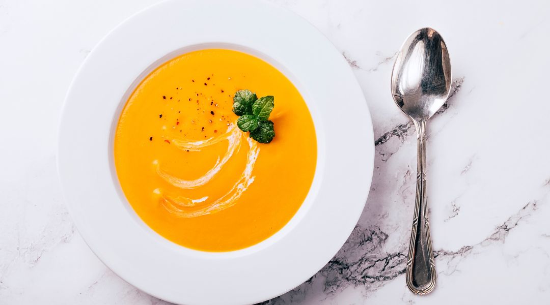 Velouté de topinambours et carottes