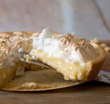 Tarte au citron - meringue suisse Magimix.