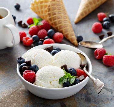 Glace au yaourt grec Magimix.