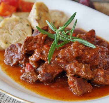 Sauté de veau à la Corse Magimix.