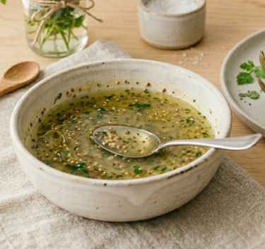 Ravigote (green herb) sauce Magimix.