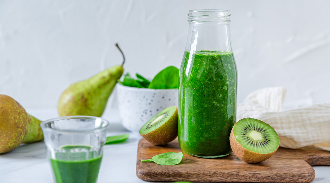 Smoothie aux herbes