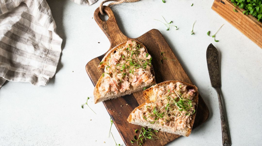 Rillette tomates et jambon