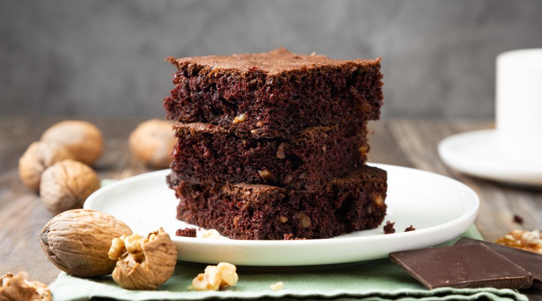 Brownies avalanche de noix