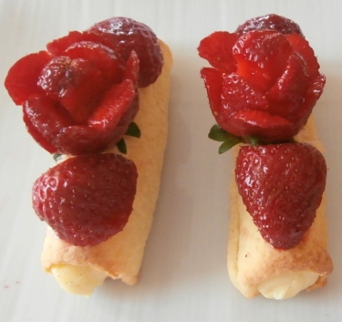 Tartelettes aux fraises revisitées Magimix.