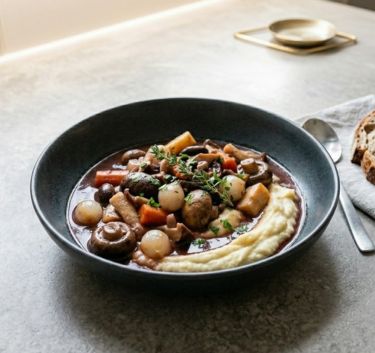 Bourguignon mushrooms Magimix.