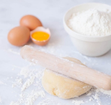 Pâtes aux œufs Magimix.