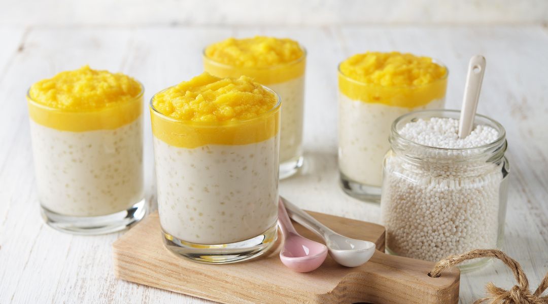 Crème de tapioca onctueuse
