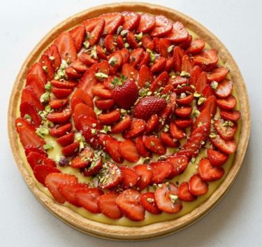 Tarte aux fraises Magimix.