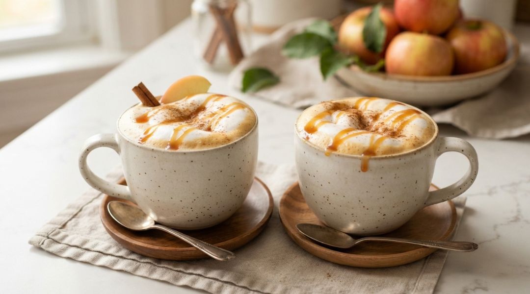 Latte pomme et caramel beurre salé