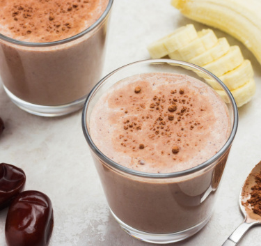 Smoothie arachides et banane Magimix.