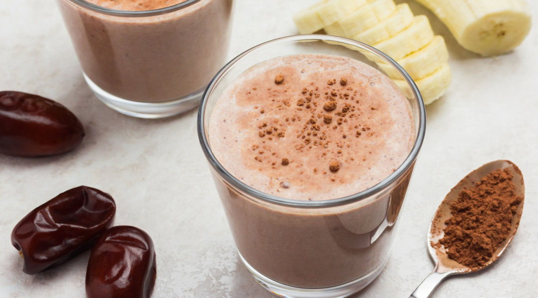 Smoothie arachides et banane