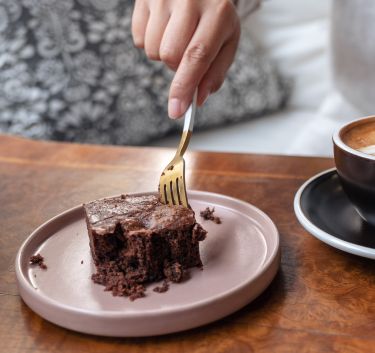 Coffee Ground Brownies Magimix.