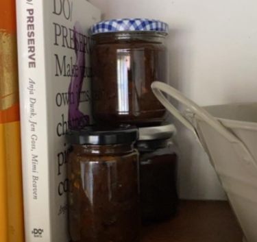 Green tomato chutney Magimix.