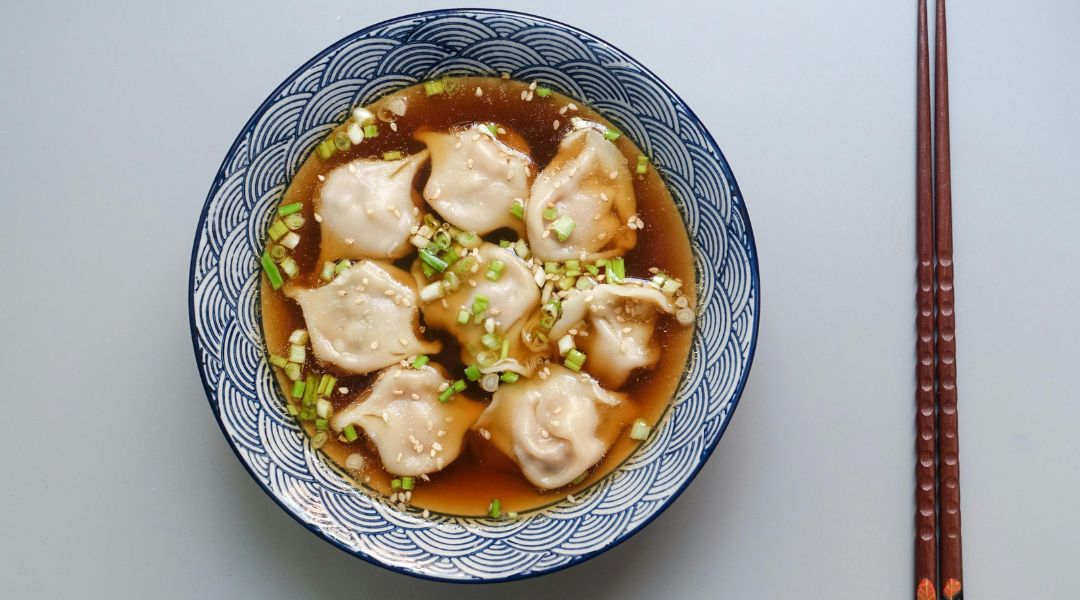 Wontons végétariens